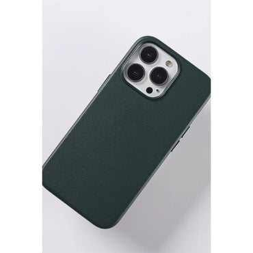 URR Apple iPhone 15 Pro Max PU Deri Magsafe Kapak