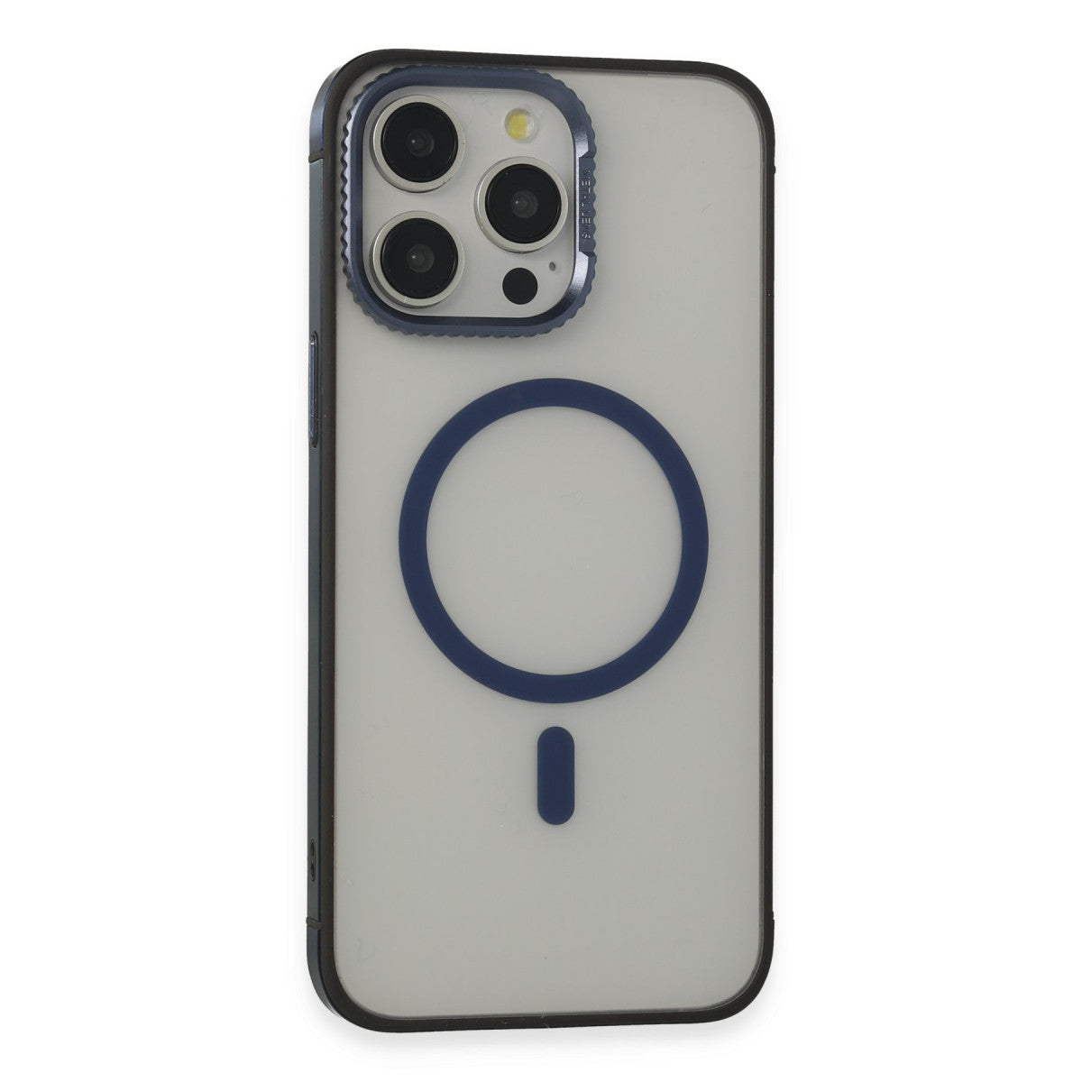 URR Apple iPhone 15 Pro Max PVDSS Lens Titanium Edge Magsafe Kapak
