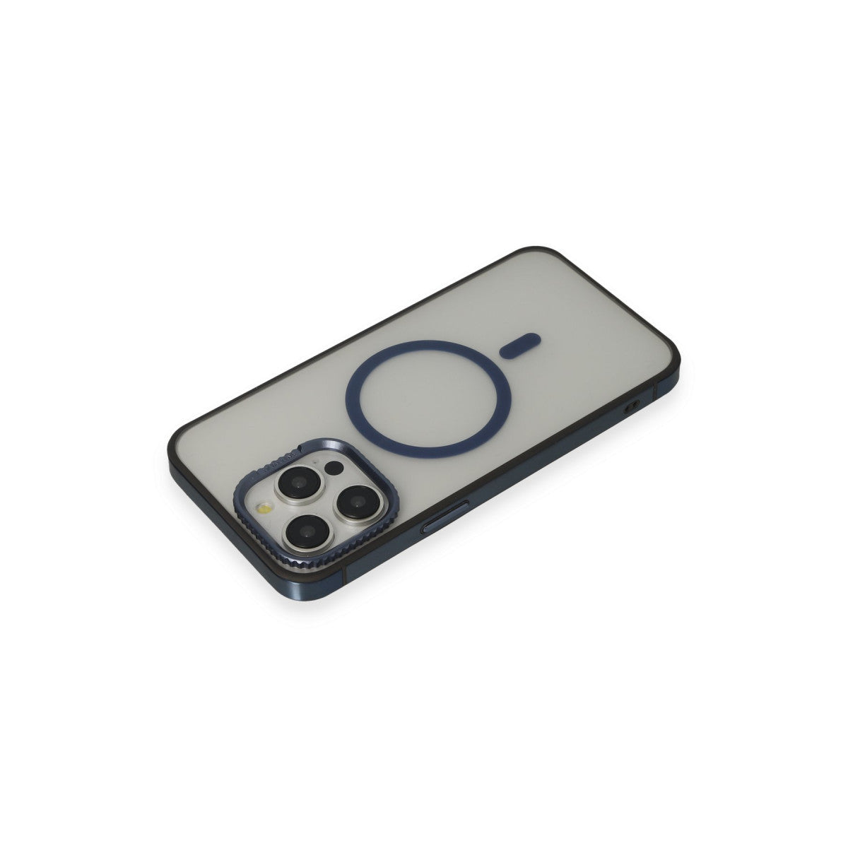 URR Apple iPhone 15 Pro Max PVDSS Lens Titanium Edge Magsafe Kapak