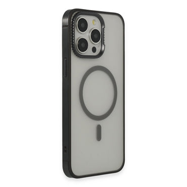 URR Apple iPhone 15 Pro Max PVDSS Lens Titanium Edge Magsafe Kapak