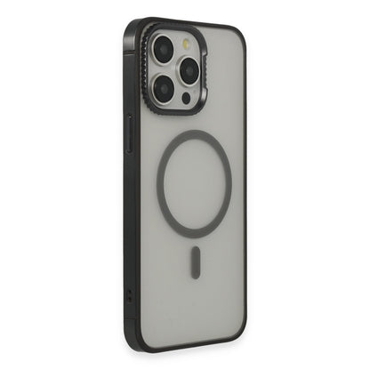 URR Apple iPhone 15 Pro Max PVDSS Lens Titanium Edge Magsafe Kapak