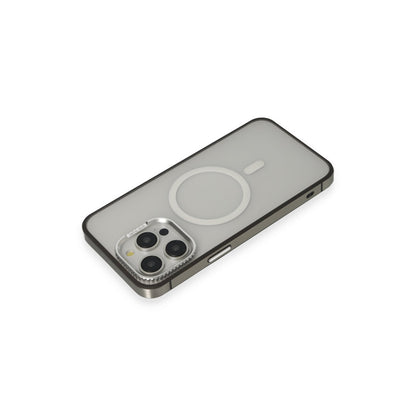 URR Apple iPhone 15 Pro Max PVDSS Lens Titanium Edge Magsafe Kapak