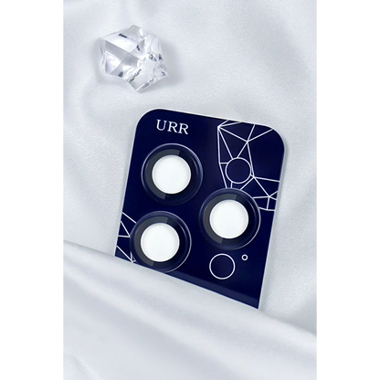 URR Apple iPhone 15 Pro Max Sapphire PVDSS Kamera Lens Koruyucu - Natural Grey
