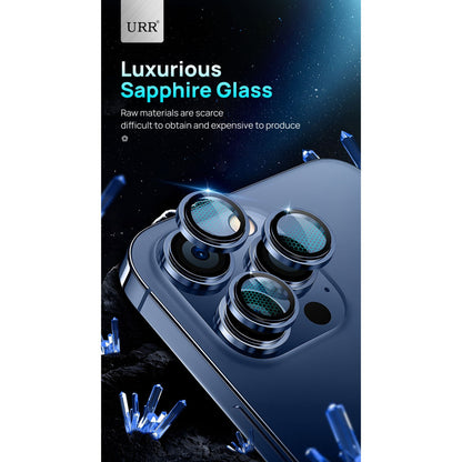 URR Apple iPhone 15 Pro Max Sapphire PVDSS Kamera Lens Koruyucu