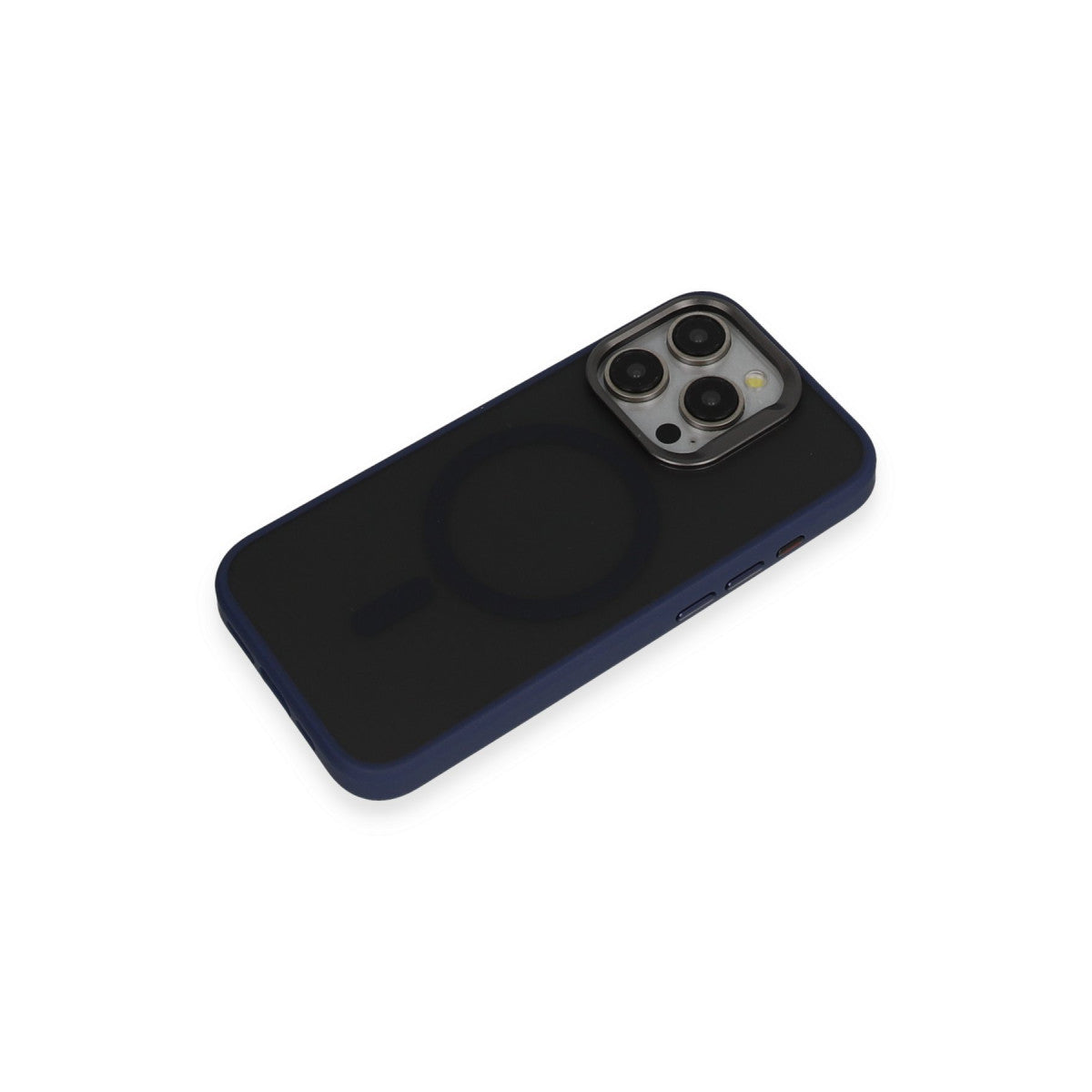 URR Apple iPhone 15 Pro Metal Frame Matte Magsafe Kapak