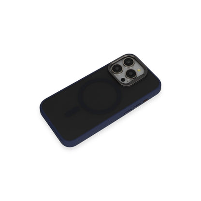 URR Apple iPhone 15 Pro Metal Frame Matte Magsafe Kapak