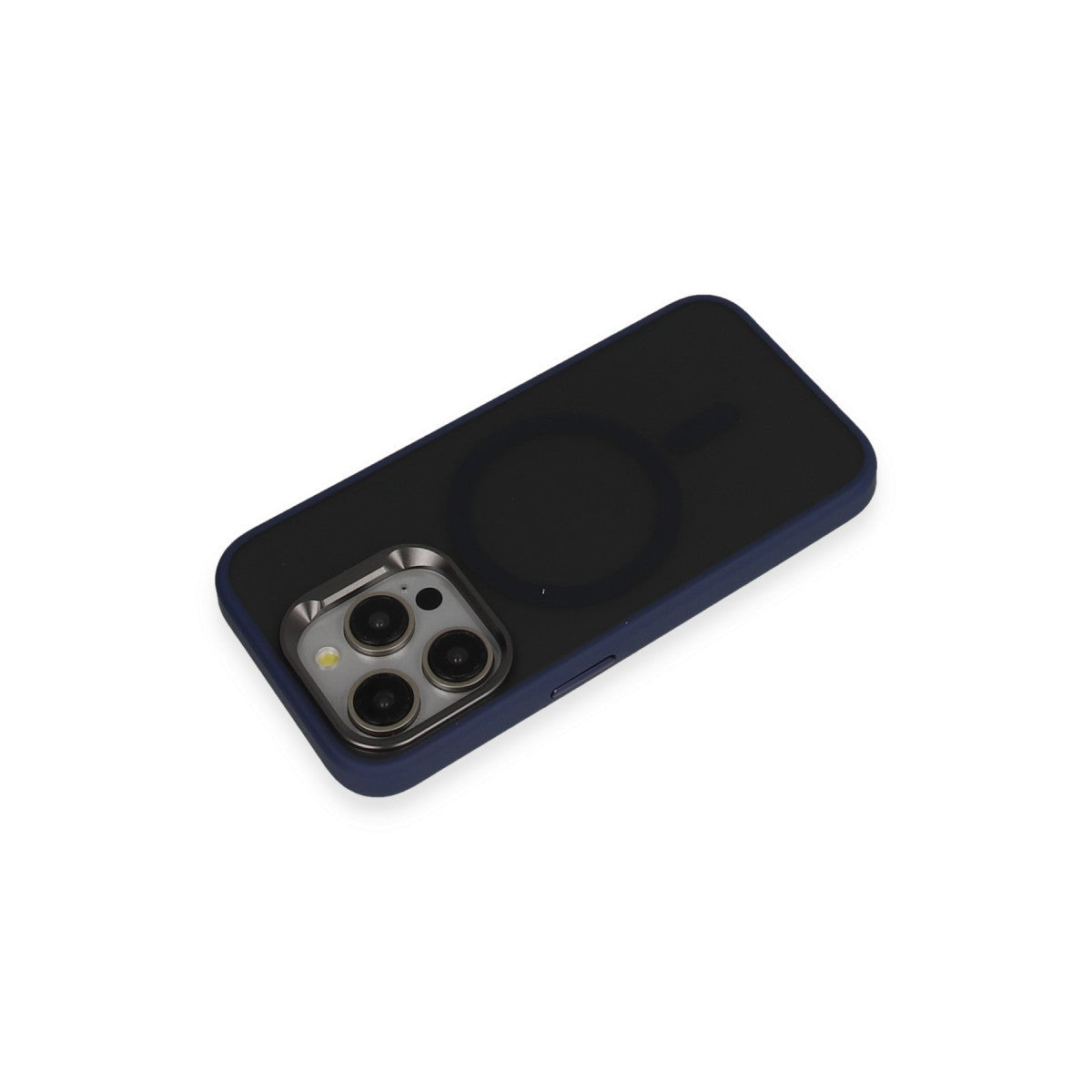 URR Apple iPhone 15 Pro Metal Frame Matte Magsafe Kapak
