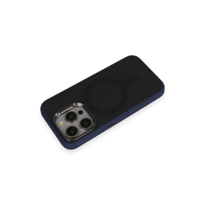 URR Apple iPhone 15 Pro Metal Frame Matte Magsafe Kapak