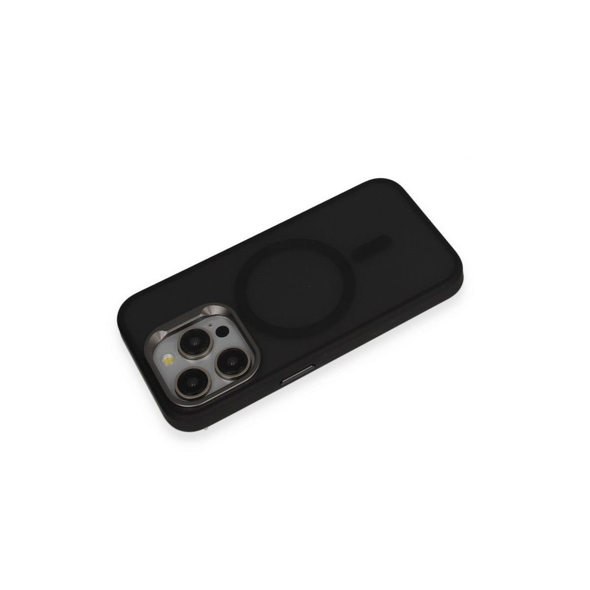 URR Apple iPhone 15 Pro Metal Frame Matte Magsafe Kapak