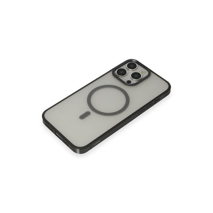 URR Apple iPhone 15 Pro PVDSS Lens Titanium Edge Magsafe Kapak