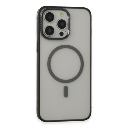 URR Apple iPhone 15 Pro PVDSS Lens Titanium Edge Magsafe Kapak