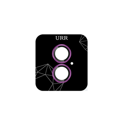 URR Apple iPhone 16 3D PVD Dioxide Kamera Lens Koruyucu - Pembe