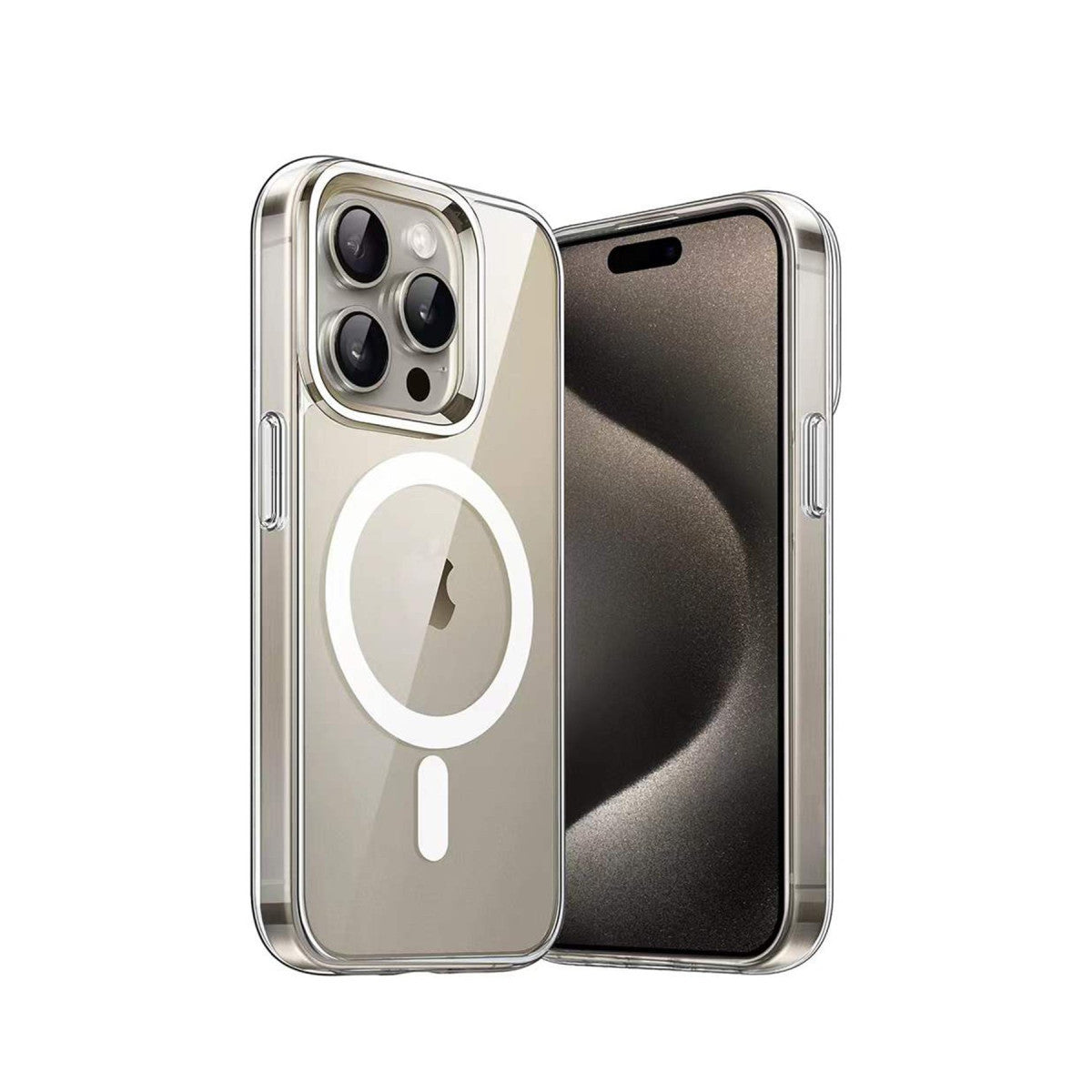 URR Apple iPhone 16 Plus Crystal Clear Magsafe 3in1 Ekran Koruyucu ve Kamera Lens Set