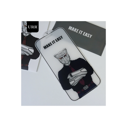 URR Apple iPhone 16 Pro 3D Matte Antiglare Resin Edge Cam Ekran Koruyucu - Siyah