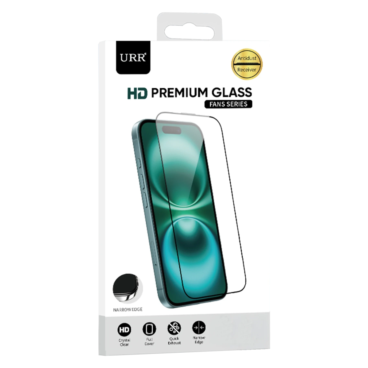 URR Apple iPhone 16 Pro Fans Series Premium HD Cam Ekran Koruyucu