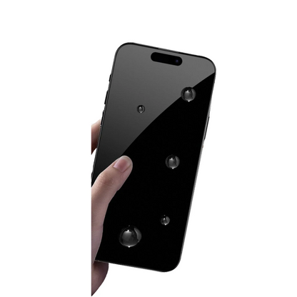 URR Apple iPhone 16 Pro Matte Antiglare Cam Ekran Koruyucu - Siyah