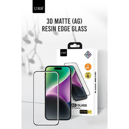 URR Apple iPhone 16 Pro Max 3D Matte Antiglare Resin Edge Cam Ekran Koruyucu