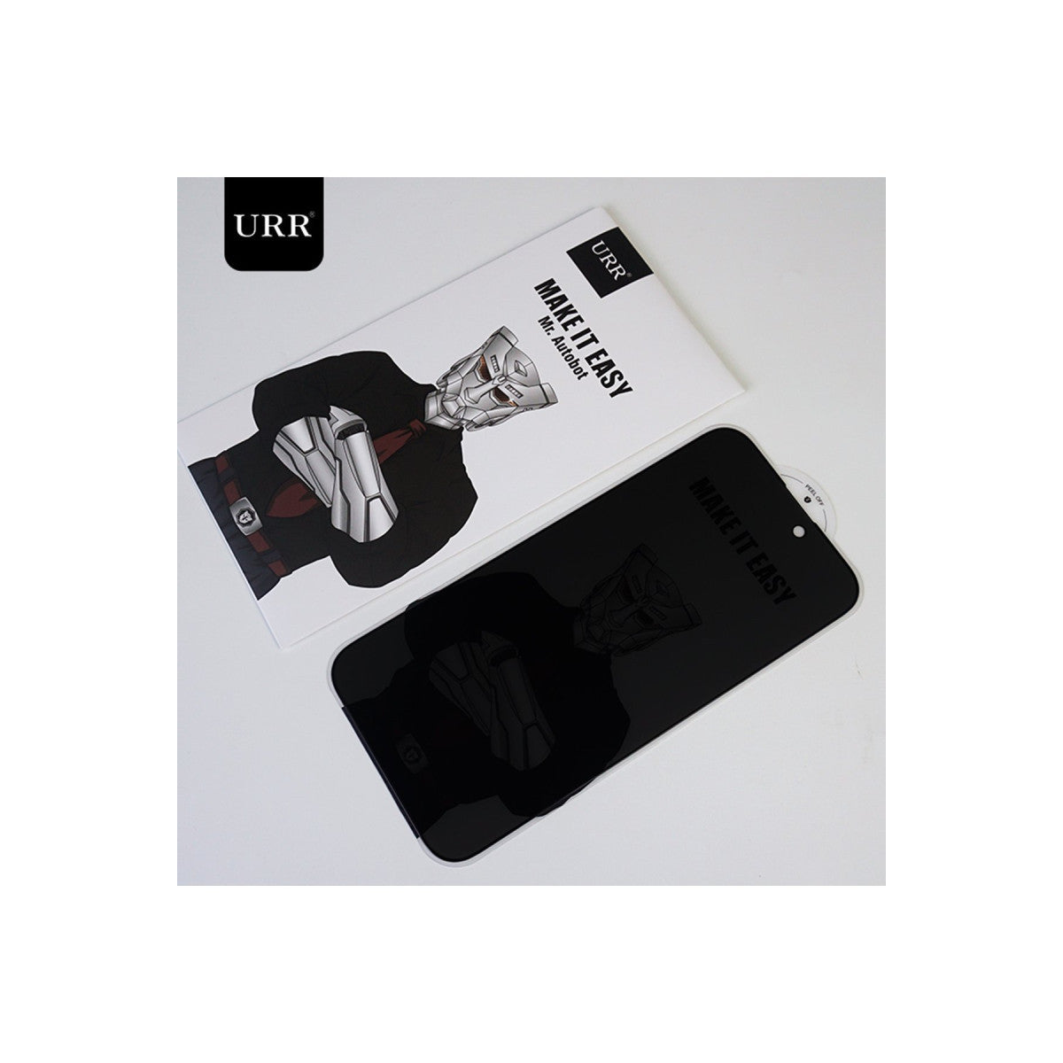 URR Apple iPhone 16 Pro Max 3D Privacy Resin Edge Cam Ekran Koruyucu