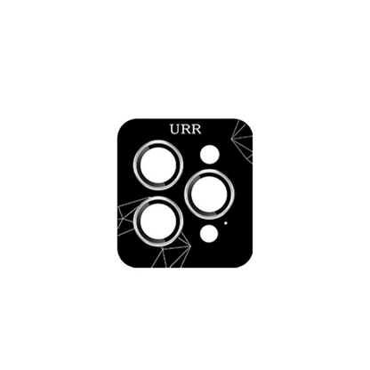 URR Apple iPhone 16 Pro Max 3D PVD Dioxide Kamera Lens Koruyucu - Gümüş