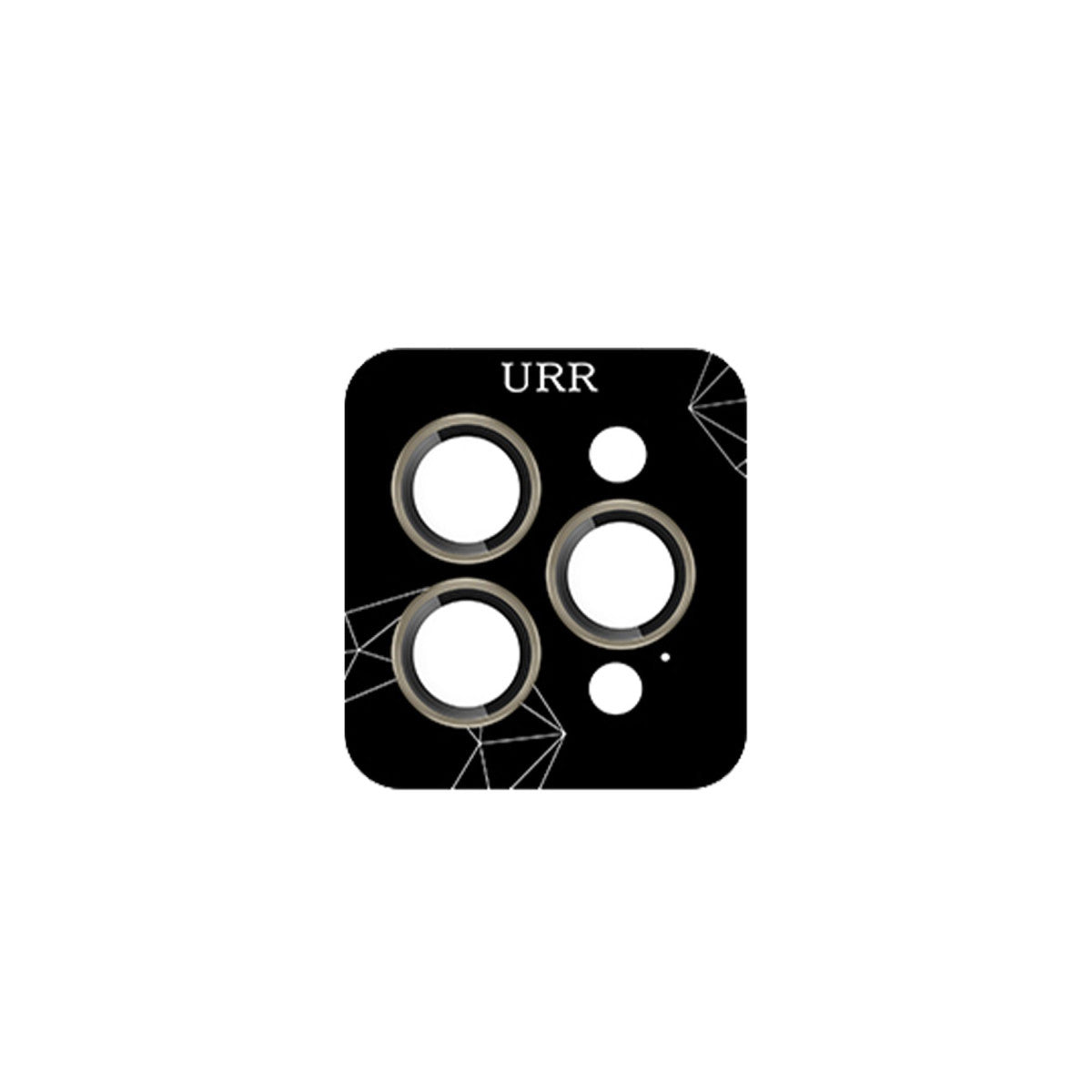 URR Apple iPhone 16 Pro Max 3D PVD Dioxide Kamera Lens Koruyucu