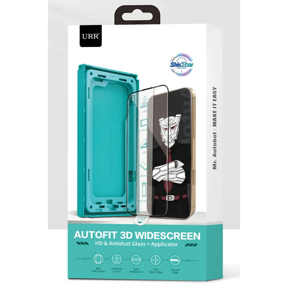 URR Apple iPhone 16 Pro Max AutoFit 3D WideScreen Cam Ekran Koruyucu - Siyah