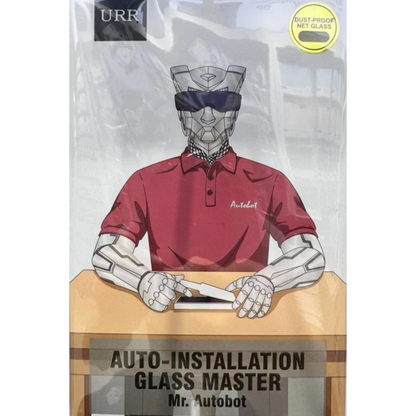 URR Apple iPhone 16 Pro Max AutoKit Antidust HD Cam Ekran Koruyucu - Siyah
