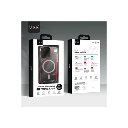 URR Apple iPhone 16 Pro Max Cool Series Matte Pure PC Magsafe Kapak - Siyah