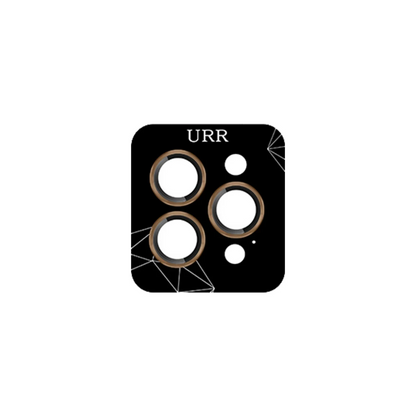 URR Apple iPhone 16 Pro Max Fan Series AR Kamera Lens Koruyucu - Gold