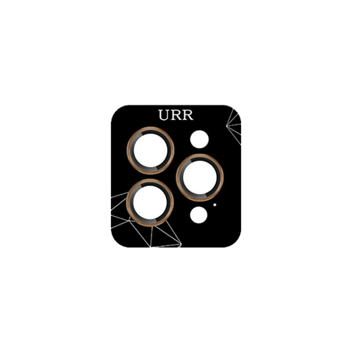 URR Apple iPhone 16 Pro Max Fan Series AR Kamera Lens Koruyucu