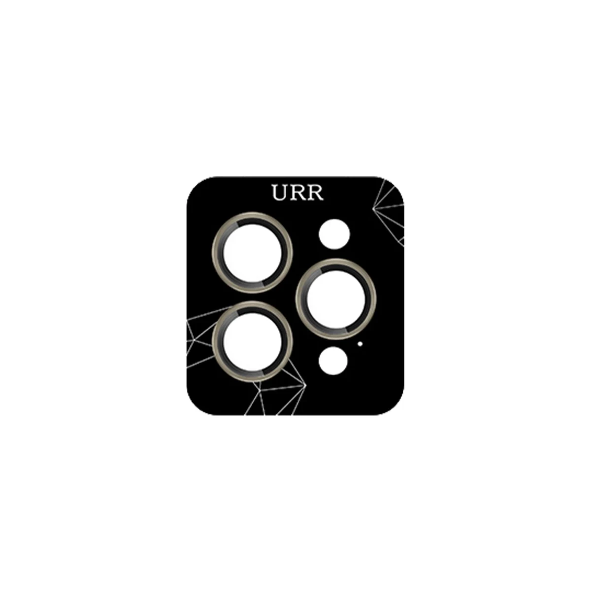 URR Apple iPhone 16 Pro Max Fan Series AR Kamera Lens Koruyucu - Natural Grey