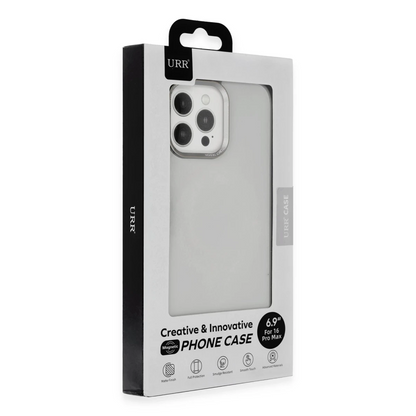 URR Apple iPhone 16 Pro Max Matte Pure Glass Magsafe Kapak - Titan Gri