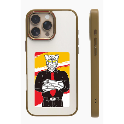 URR Apple iPhone 16 Pro Max NFC Smart Case Akıllı Kapak - Gold