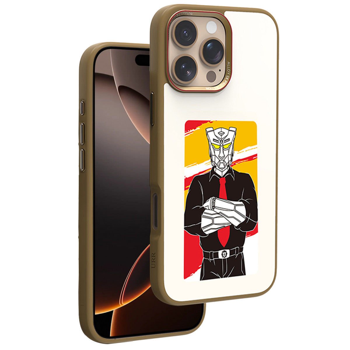 URR Apple iPhone 16 Pro Max NFC Smart Case Akıllı Kapak
