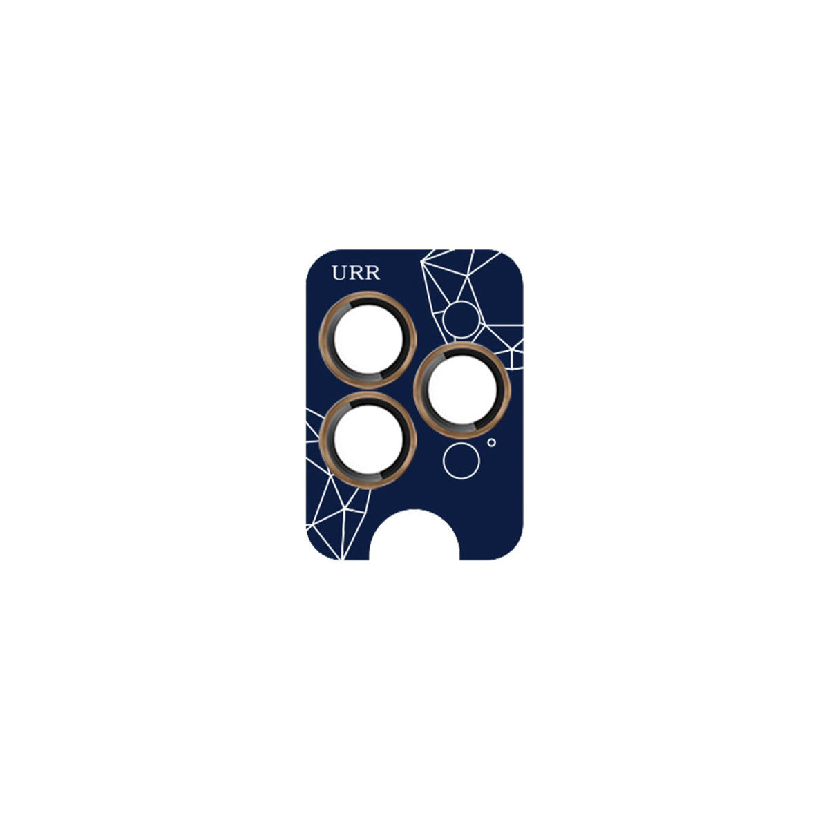 URR Apple iPhone 16 Pro Max Sapphire PVDSS Kamera Lens Koruyucu