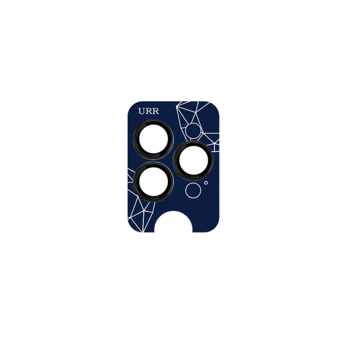 URR Apple iPhone 16 Pro Max Sapphire PVDSS Kamera Lens Koruyucu