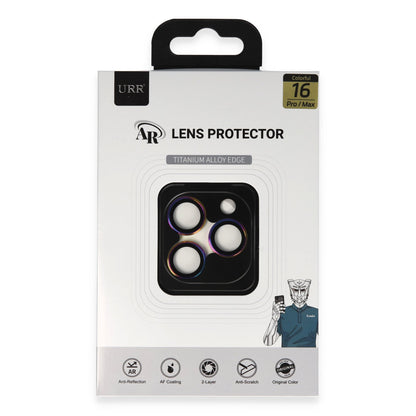 URR Apple iPhone 16 Pro Max Titanium Alloy AR Kamera Lens Koruyucu