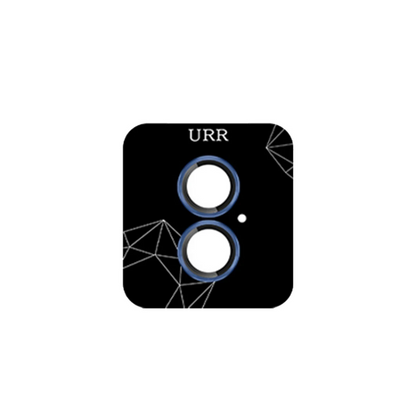URR Apple iPhone 16 Titanium Alloy AR Kamera Lens Koruyucu - Mavi