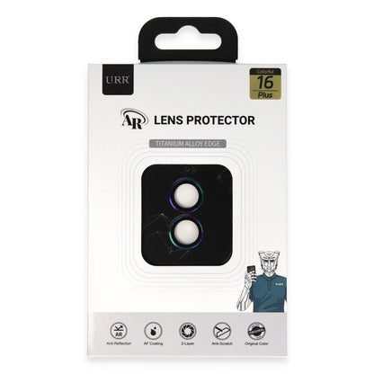 URR Apple iPhone 16 Titanium Alloy AR Kamera Lens Koruyucu