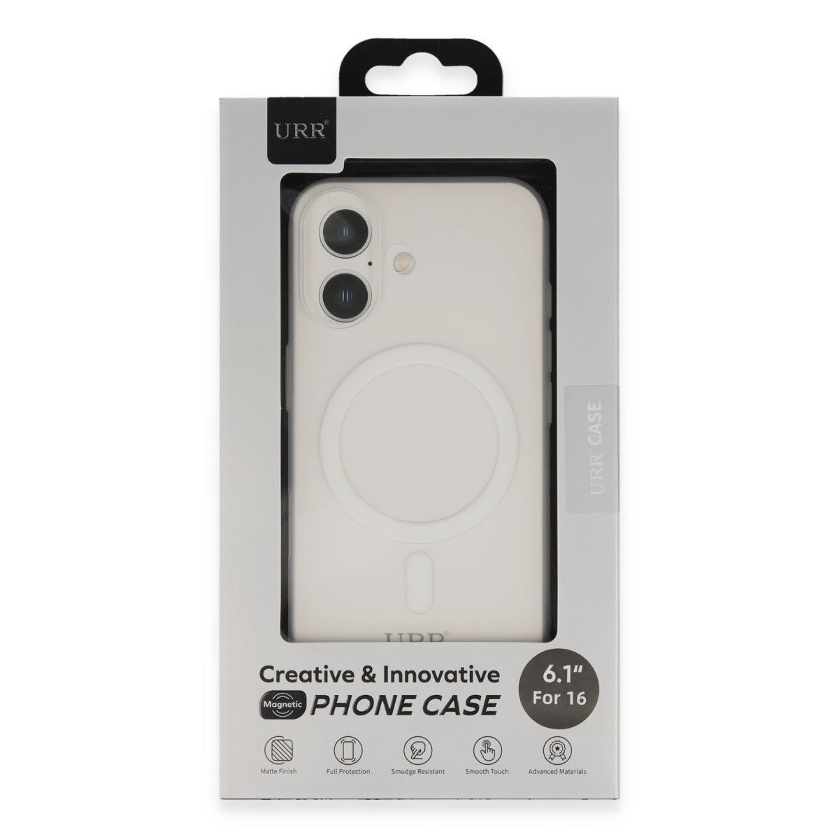 URR Apple iPhone 16 Ultra Thin Matte PC Magsafe Kapak