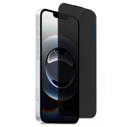 URR Apple iPhone 14 2.5D Antidust HD Privacy Cam Ekran Koruyucu - Siyah