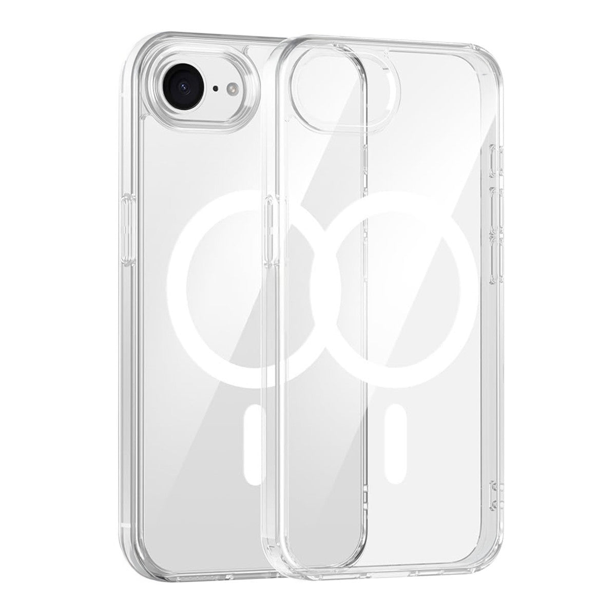 URR Apple iPhone 16E Crystal Clear Magsafe 3in1 Ekran Koruyucu ve Kamera Lens Set