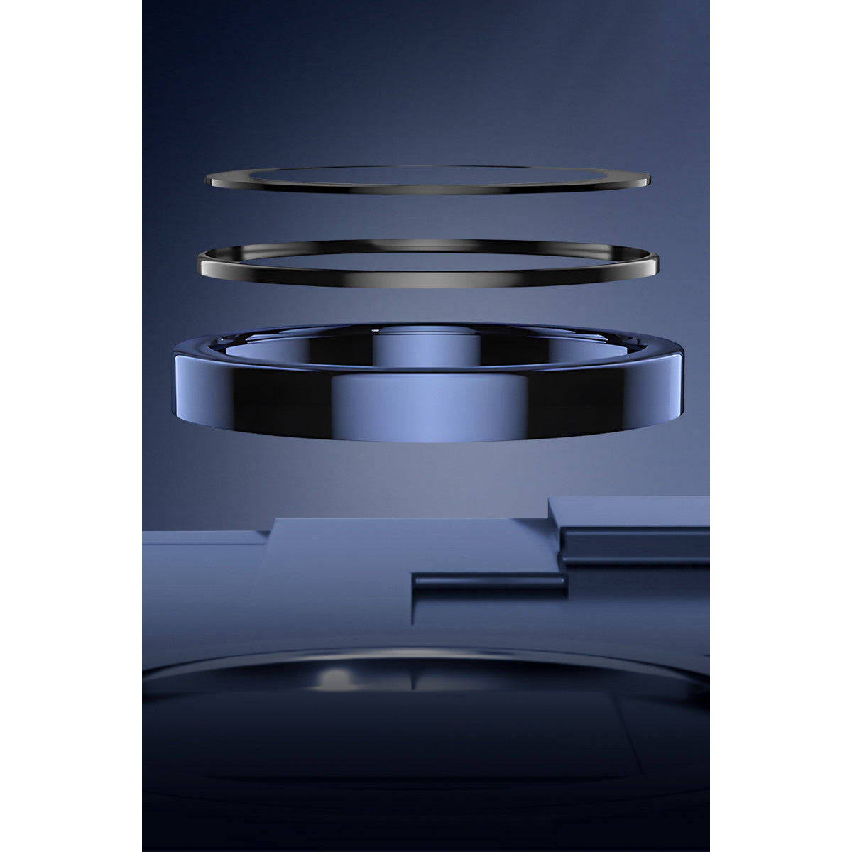 URR Apple iPhone 17 Air Sapphire PVDSS Kamera Lens Koruyucu