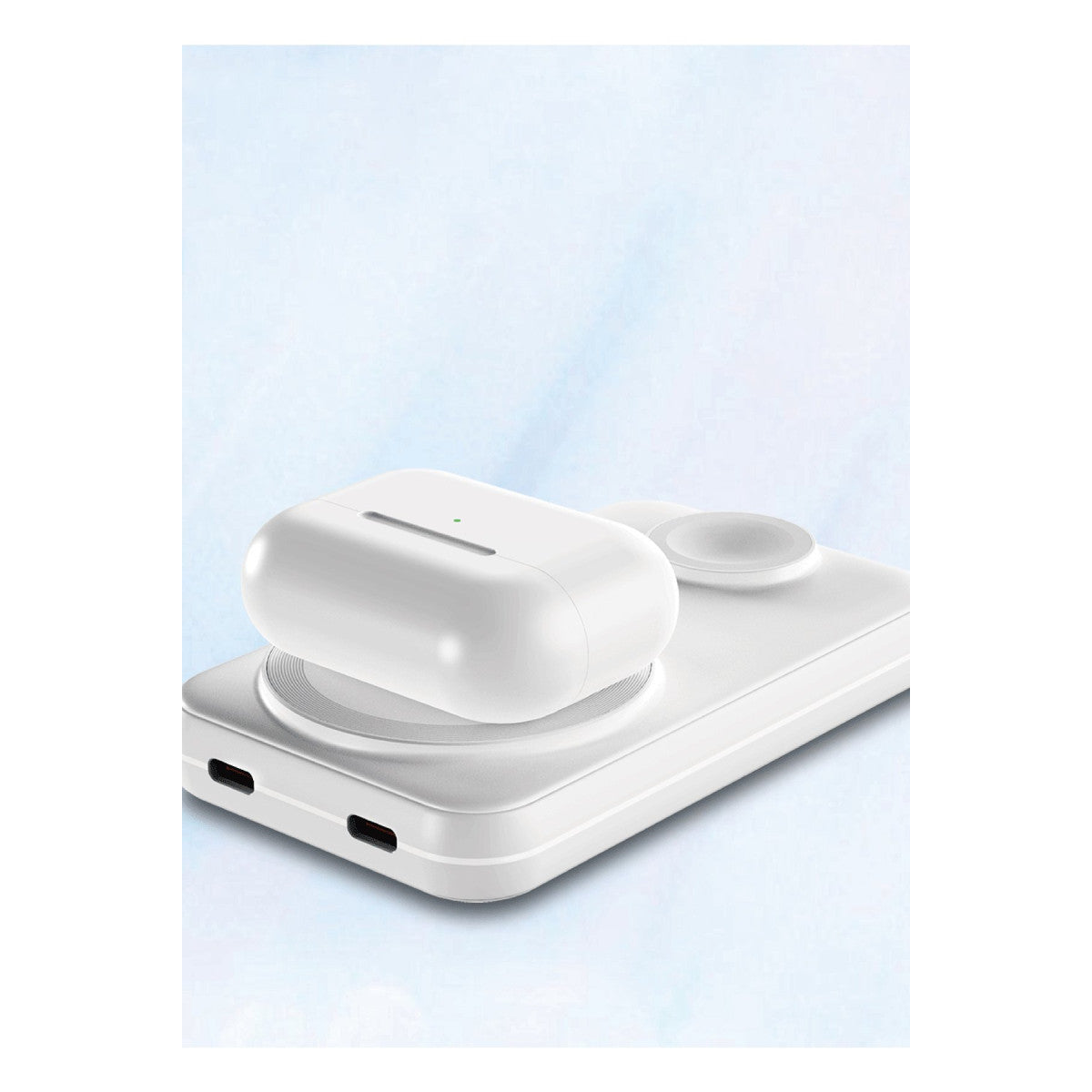 URR Multipurpose 20W 10.000 mAh Dijital Şarj Göstergeli Telefon ve Saat İçin Kablosuz Şarj Magsafe Powerbank