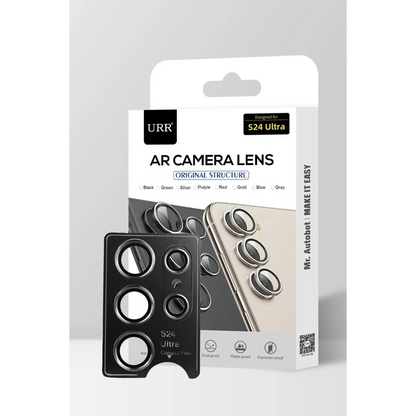 URR Samsung Galaxy S24 Ultra AR Kamera Lens Koruyucu - Titan Gri