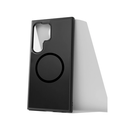 URR Samsung Galaxy S24 Ultra Matte Pure Glass Magsafe Kapak - Siyah