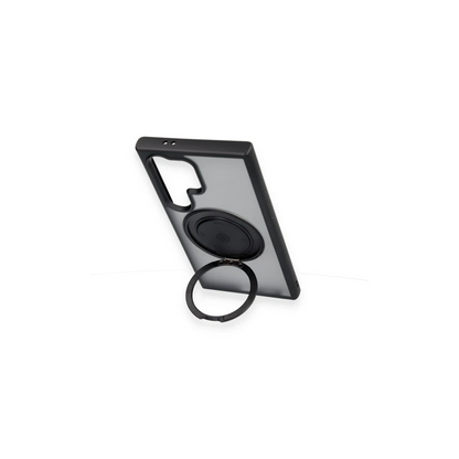 URR Samsung Galaxy S24 Ultra Perfume Magsafe Standlı Kapak - Siyah