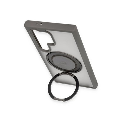 URR Samsung Galaxy S24 Ultra Perfume Magsafe Standlı Kapak - Titan Gri