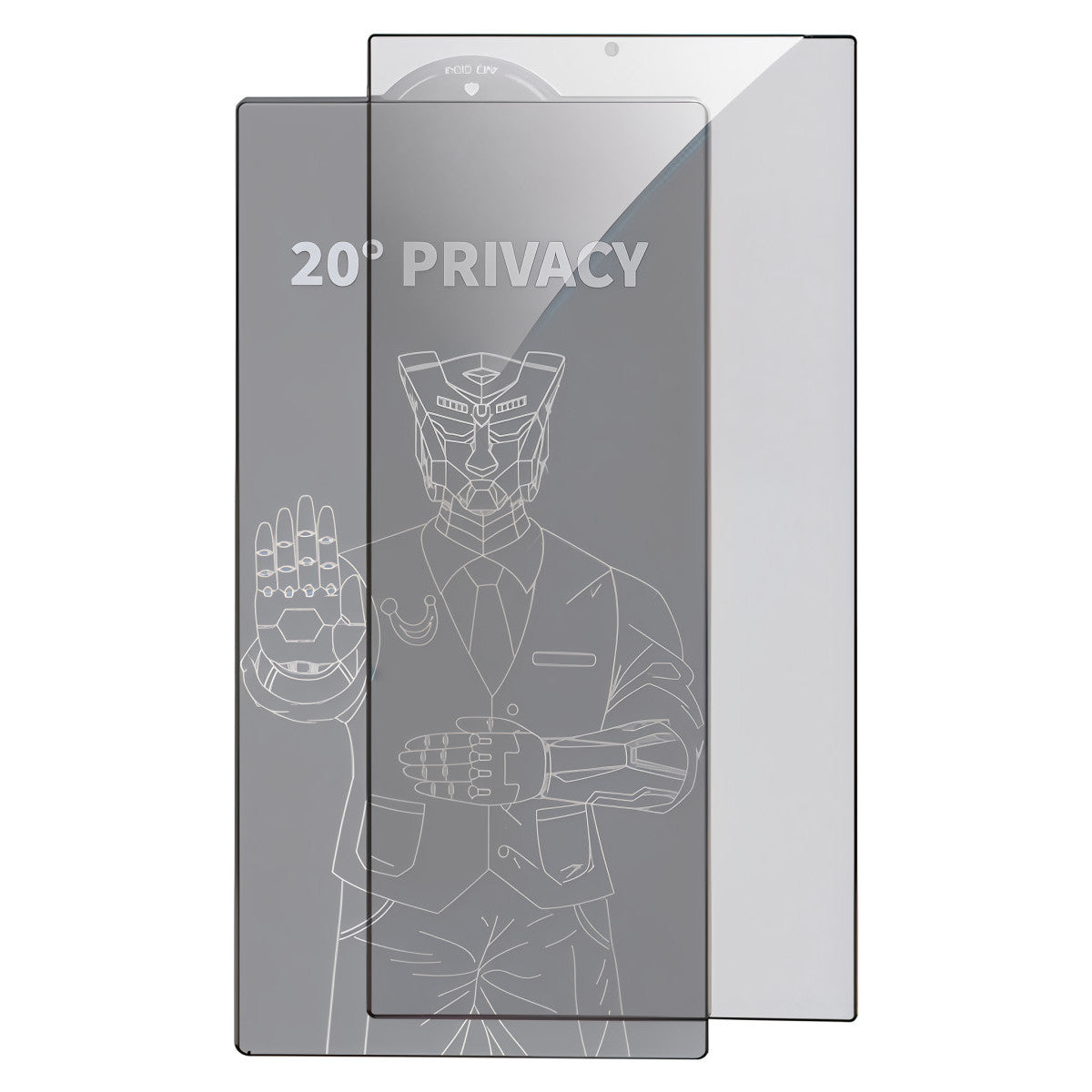 URR Samsung Galaxy S25 Plus 2.5D HD 20º Privacy Cam Ekran Koruyucu