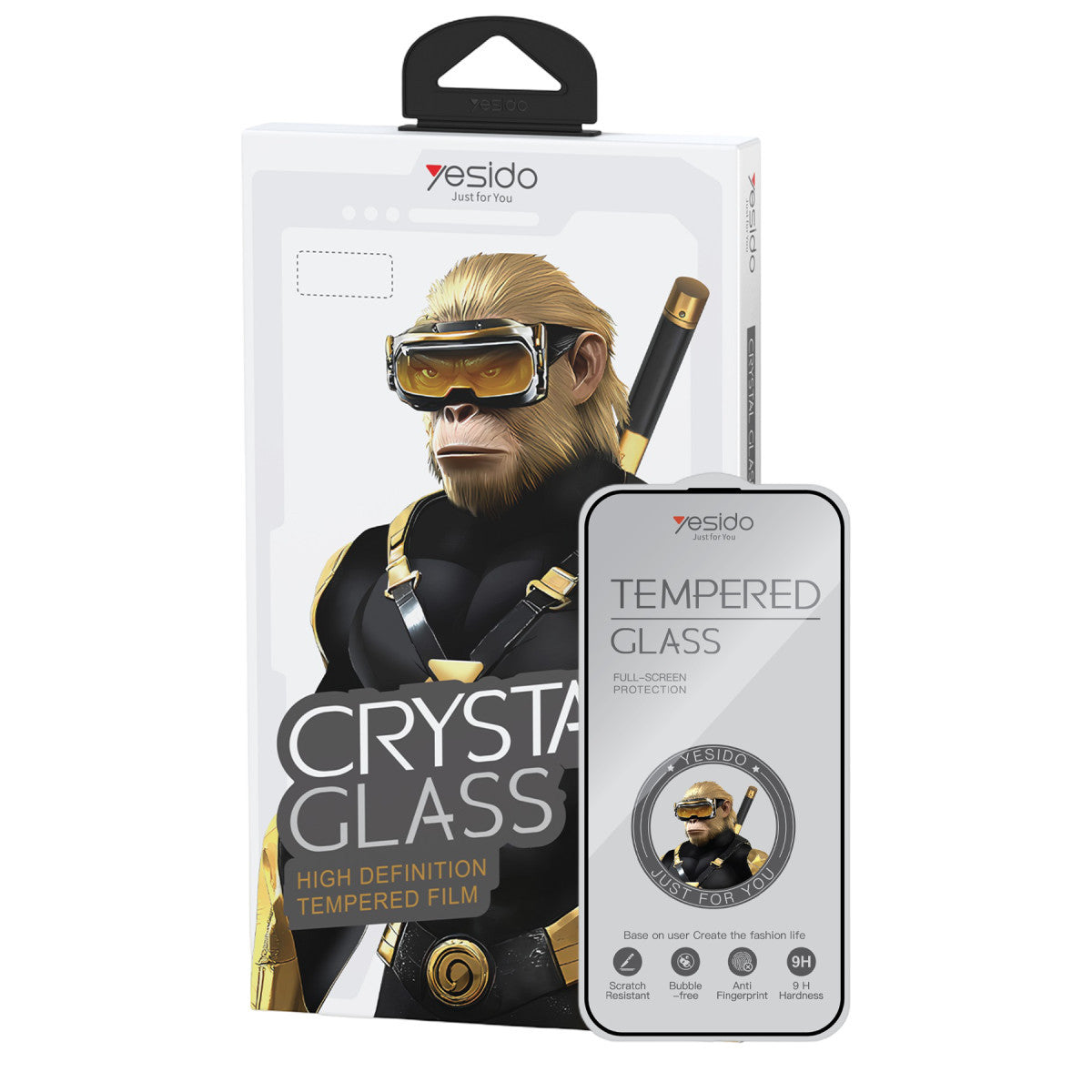 Yesido Apple iPhone 17 Air TG26 Ultra Clear HD Cam Ekran Koruyucu