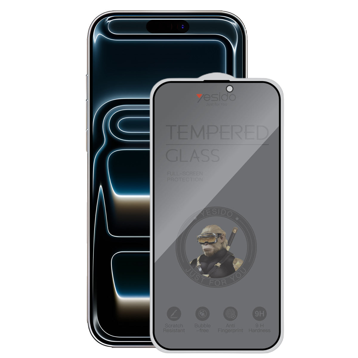 Yesido Apple iPhone 17 Pro Max TG27 Hayalet Cam Ekran Koruyucu